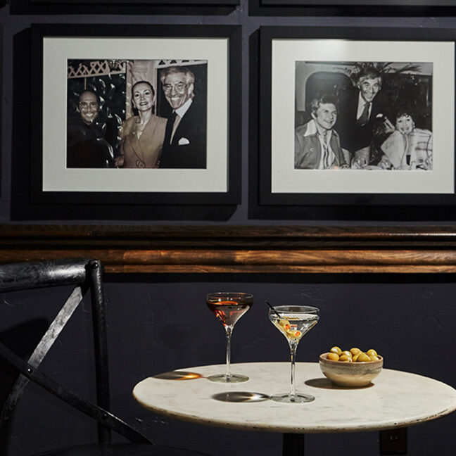 Cocktails in Casablanca Lounge